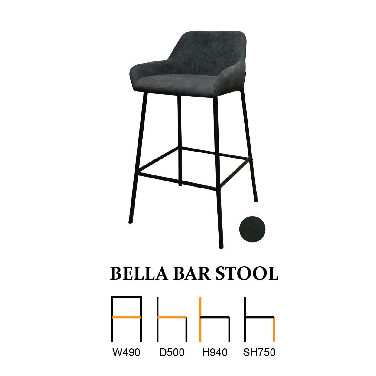 Bella Bar Stool