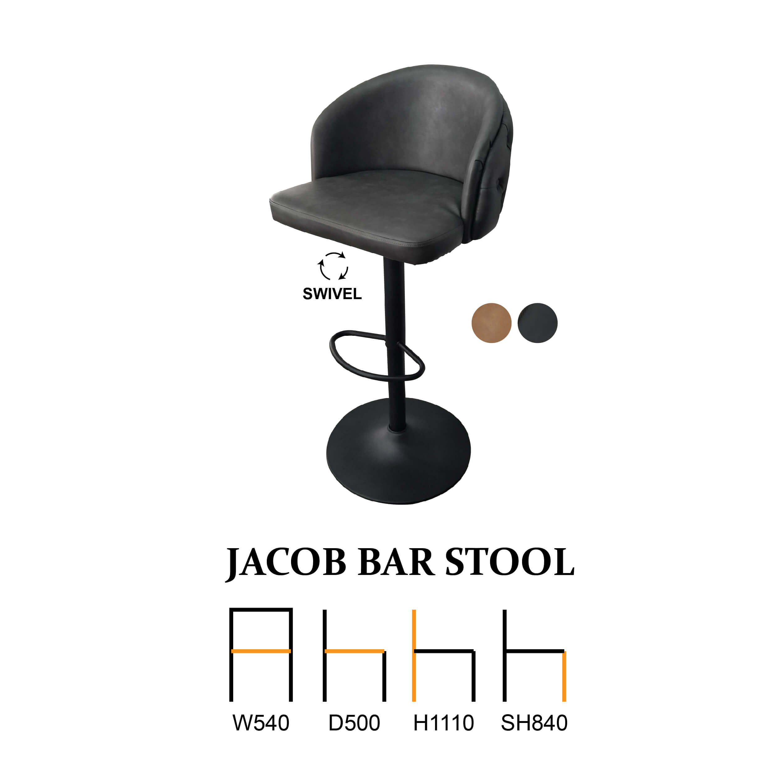 Jacob Bar Stool