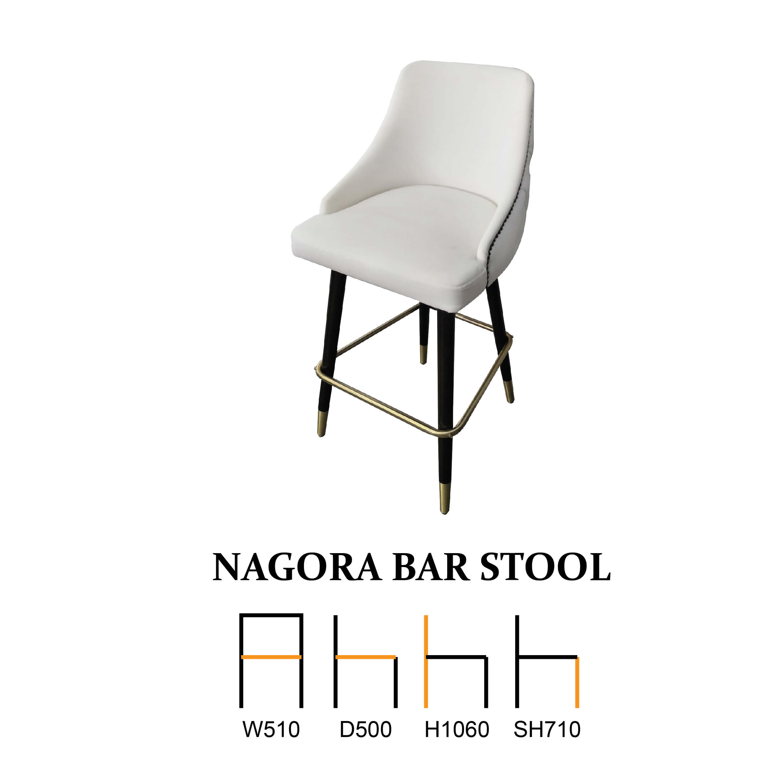 Nagora Bar Stool